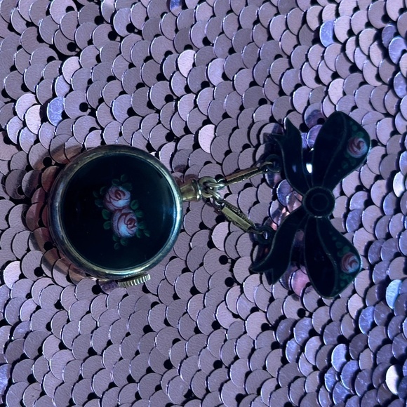 Vintage brooch watch - Picture 4 of 5